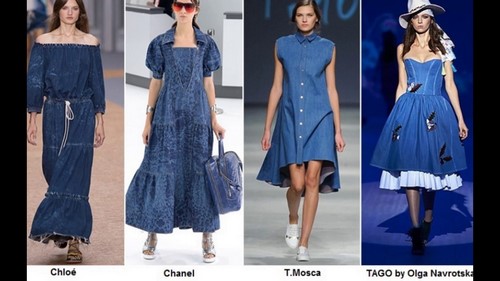 Vêtements en jean à la mode et style de jeans - photos, tendances, tendances, styles