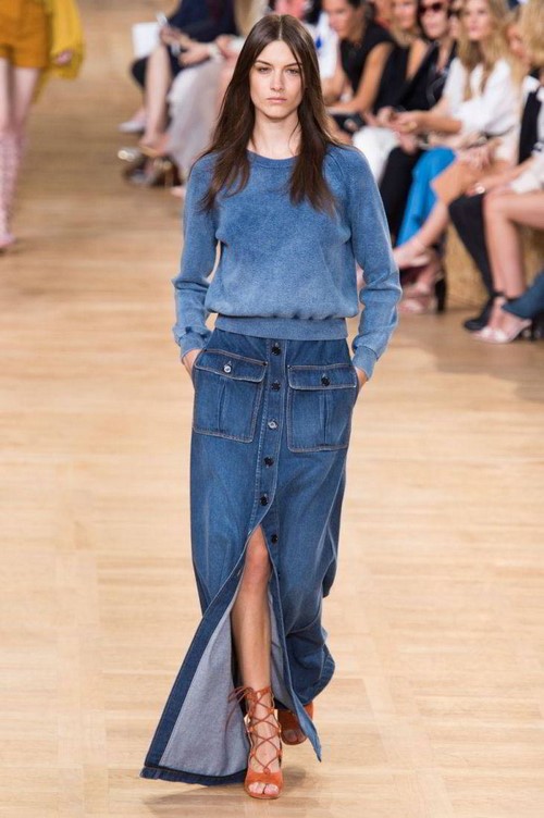 Vêtements en jean à la mode et style de jeans - photos, tendances, tendances, styles