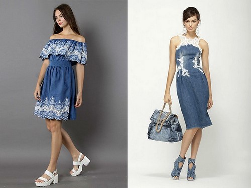 Vêtements en jean à la mode et style de jeans - photos, tendances, tendances, styles