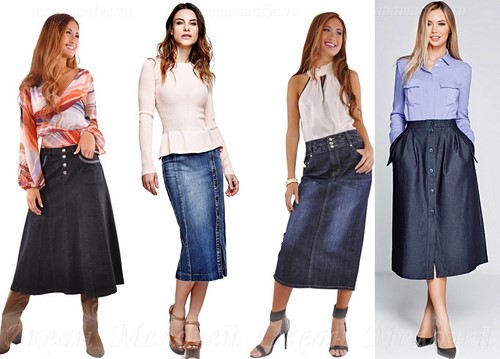 Vêtements en jean à la mode et style de jeans - photos, tendances, tendances, styles