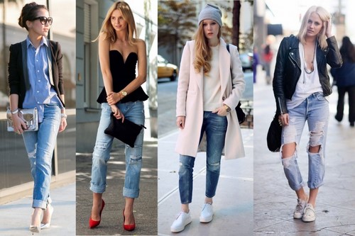 Vêtements en jean à la mode et style de jeans - photos, tendances, tendances, styles