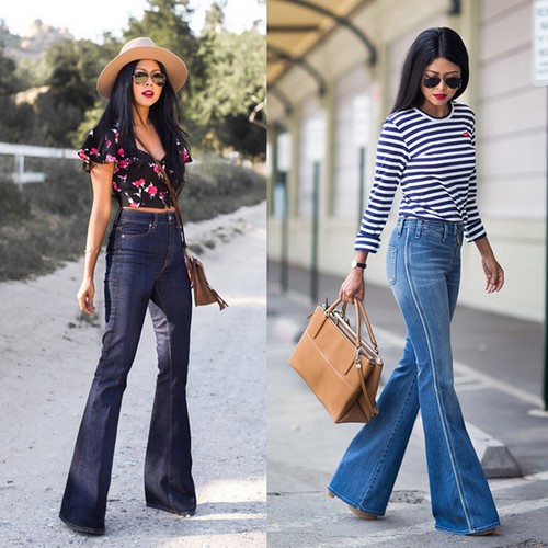 Vêtements en jean à la mode et style de jeans - photos, tendances, tendances, styles