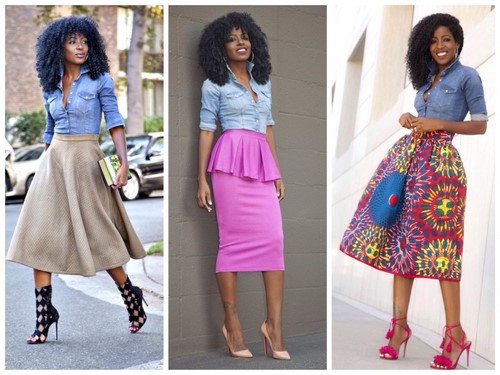 Vêtements en jean à la mode et style de jeans - photos, tendances, tendances, styles