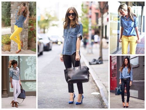 Vêtements en jean à la mode et style de jeans - photos, tendances, tendances, styles