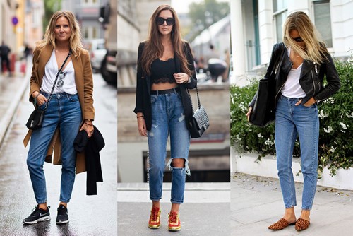 Vêtements en jean à la mode et style de jeans - photos, tendances, tendances, styles