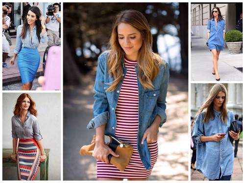 Vêtements en jean à la mode et style de jeans - photos, tendances, tendances, styles