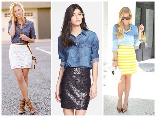 Vêtements en jean à la mode et style de jeans - photos, tendances, tendances, styles