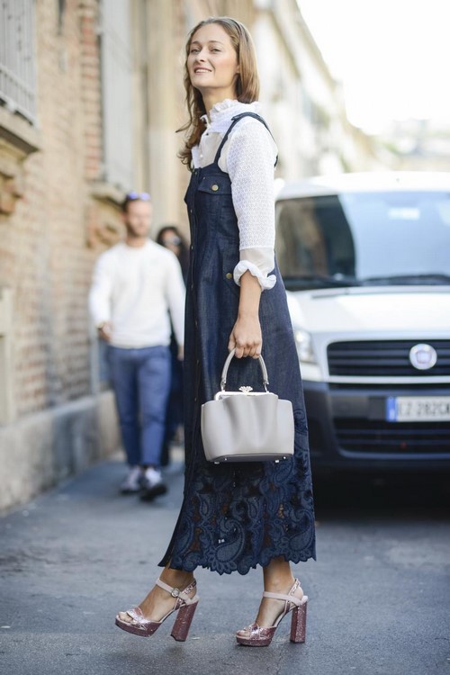 Vêtements en jean à la mode et style de jeans - photos, tendances, tendances, styles