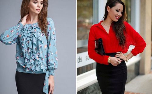 Blouses à la mode pour femmes pour tous les goûts - photos, tendances, idées d'images