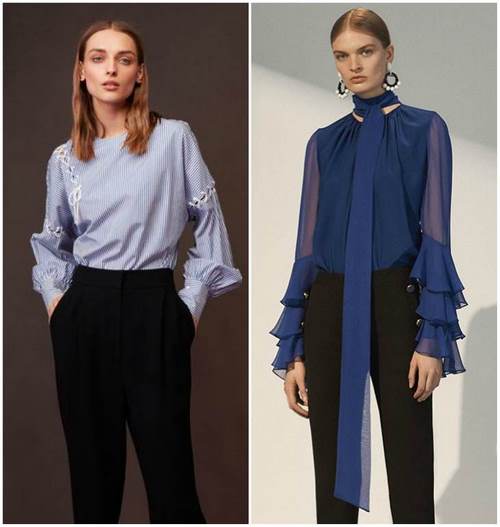 Blouses à la mode pour femmes pour tous les goûts - photos, tendances, idées d'images