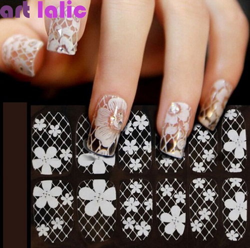 Manucure luxueuse avec dentelle - photos, actualités, idées de motifs