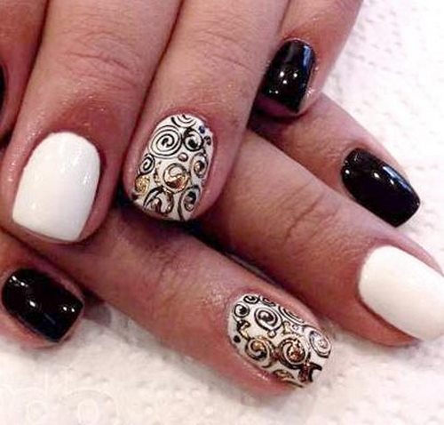 Manucure luxueuse avec dentelle - photos, actualités, idées de motifs