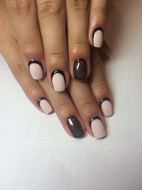 Manucure luxueuse avec dentelle - photos, actualités, idées de motifs