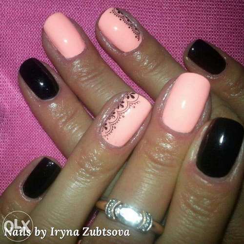 Manucure luxueuse avec dentelle - photos, actualités, idées de motifs