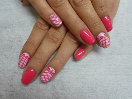 Manucure luxueuse avec dentelle - photos, actualités, idées de motifs