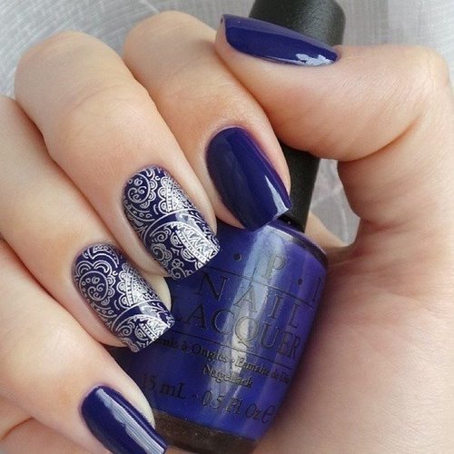 Manucure luxueuse avec dentelle - photos, actualités, idées de motifs