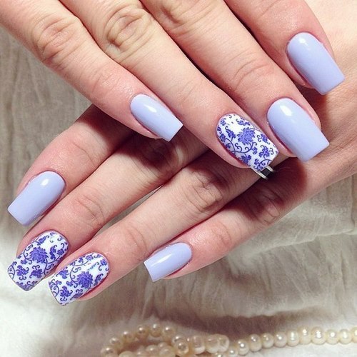 Manucure luxueuse avec dentelle - photos, actualités, idées de motifs