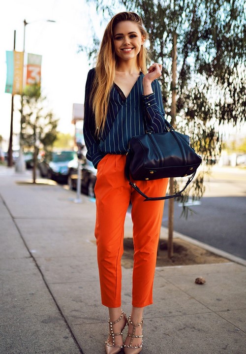 Pantalon femme à la mode - photos, styles, nouveau pantalon