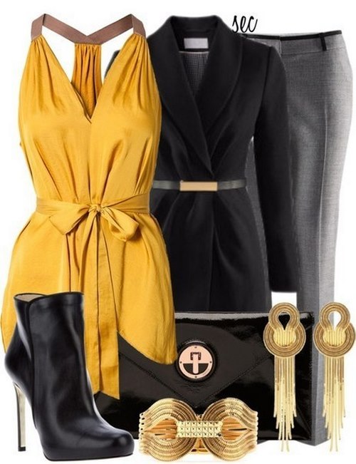 Les ensembles de vêtements les plus à la mode - photos de l'idée des noeuds élégants