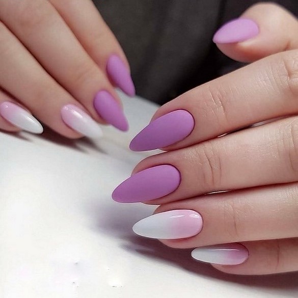 Conception d'ongles pointus: ongles pointus à la mode - idées de photos dans différentes techniques