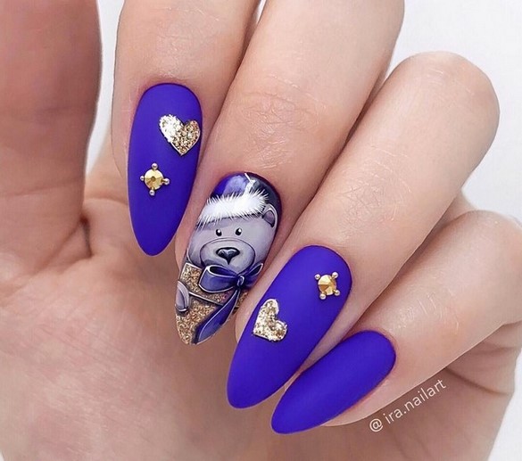 Conception d'ongles pointus: ongles pointus à la mode - idées de photos dans différentes techniques