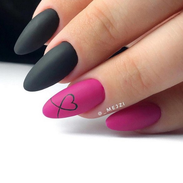 Conception d'ongles pointus: ongles pointus à la mode - idées de photos dans différentes techniques