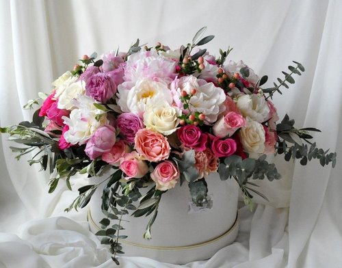 Les plus beaux bouquets de pivoines: design, tendances florales, idées de design