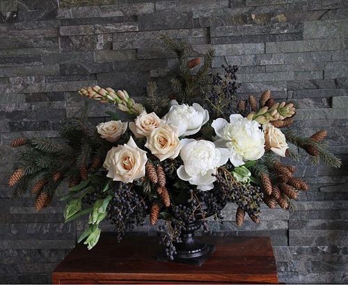 Les plus beaux bouquets d'hiver. Photo de l'idée de bouquets avec une ambiance hivernale