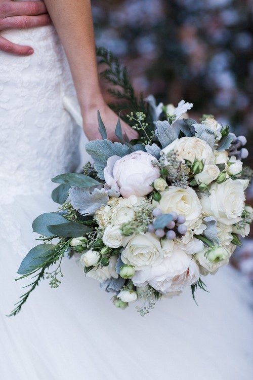 Les plus beaux bouquets d'hiver. Photo de l'idée de bouquets avec une ambiance hivernale
