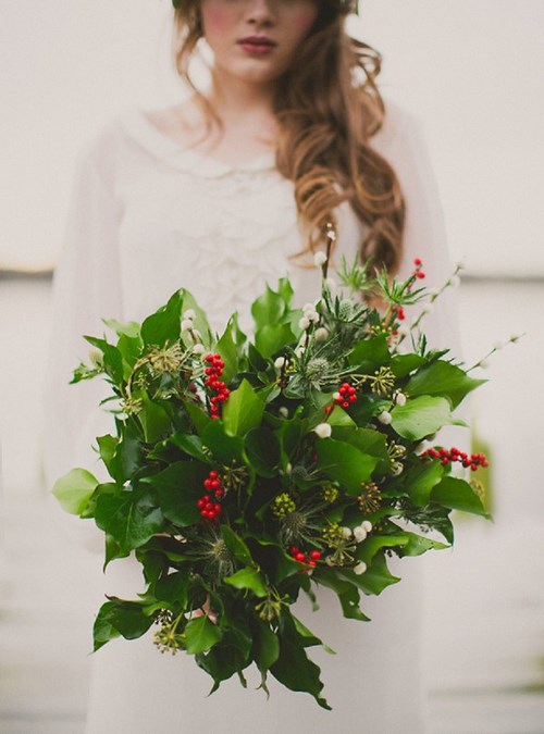 Les plus beaux bouquets d'hiver. Photo de l'idée de bouquets avec une ambiance hivernale