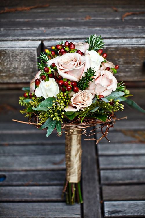 Les plus beaux bouquets d'hiver. Photo de l'idée de bouquets avec une ambiance hivernale