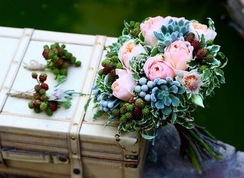 Les plus beaux bouquets d'hiver. Photo de l'idée de bouquets avec une ambiance hivernale