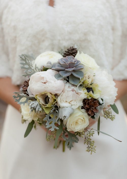 Les plus beaux bouquets d'hiver. Photo de l'idée de bouquets avec une ambiance hivernale