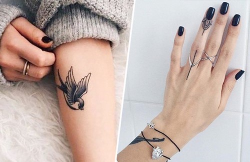 Croquis de tatouage pour les filles: photos, conception de tatouage, idées de dessin