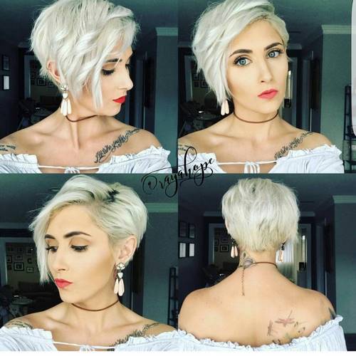 Coupes de cheveux à la mode - Coupes de cheveux idées de photos pour différentes longueurs de cheveux