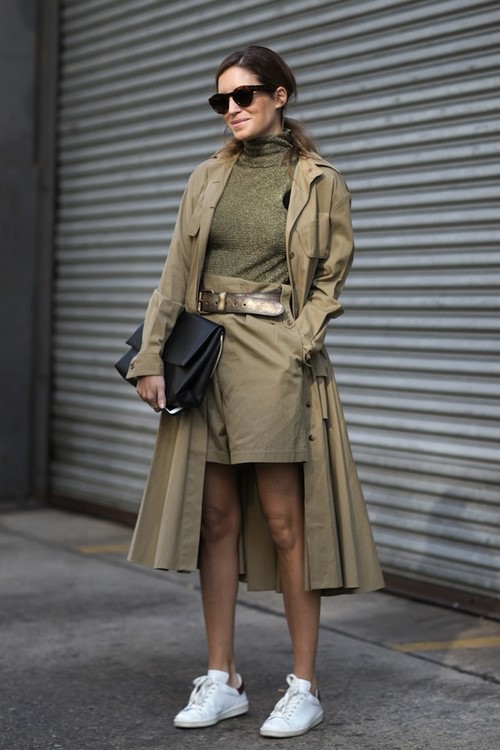 Style militaire inhabituel: photos, images à la mode, idées de garde-robe