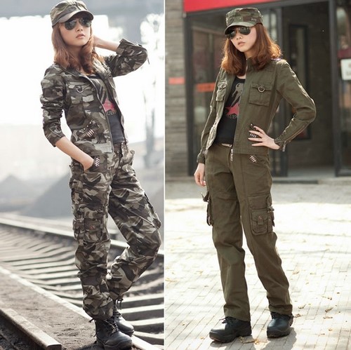 Style militaire inhabituel: photos, images à la mode, idées de garde-robe