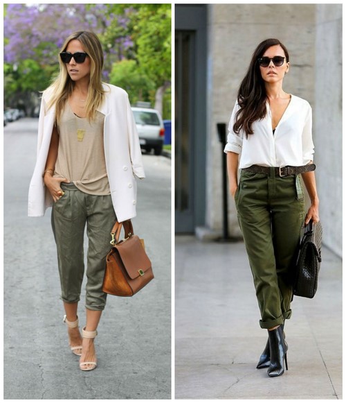 Style militaire inhabituel: photos, images à la mode, idées de garde-robe