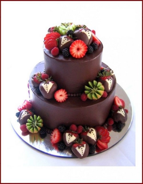 Les plus beaux gâteaux au chocolat - idées de photo, décoration, décoration et design