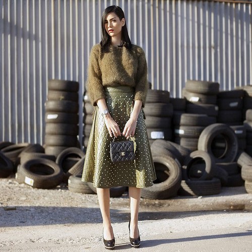 Style militaire inhabituel: photos, images à la mode, idées de garde-robe