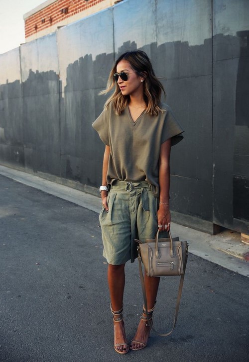 Style militaire inhabituel: photos, images à la mode, idées de garde-robe