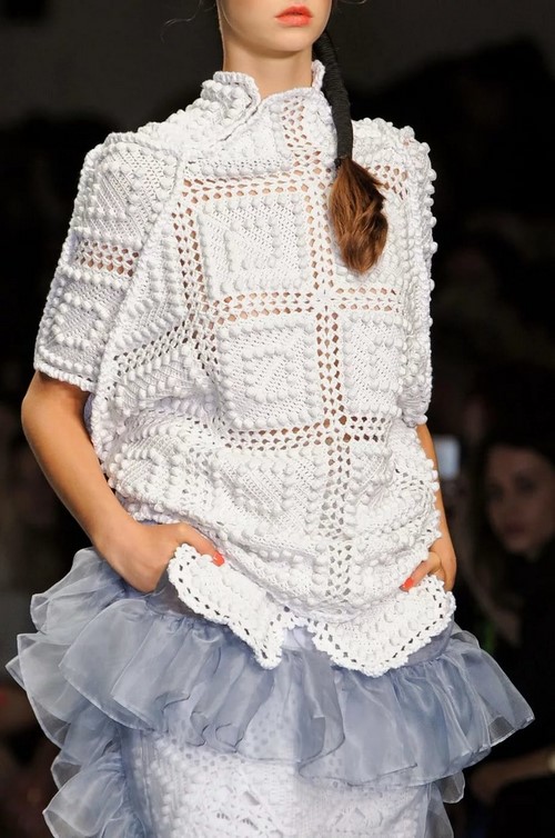 Crochet: vêtements à la mode au crochet - styles, idées, tendances