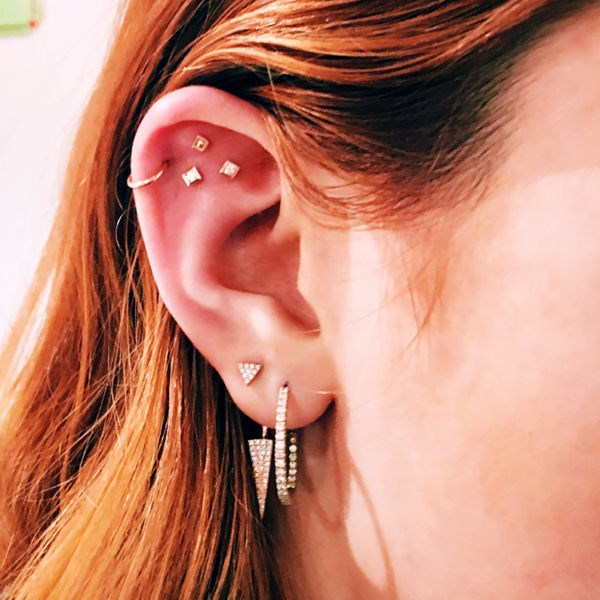 Piercings d'oreille: idées et variations de tendance sur des piercings d'oreille