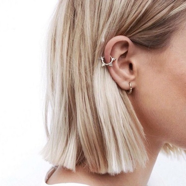 Piercings d'oreille: idées et variations de tendance sur des piercings d'oreille