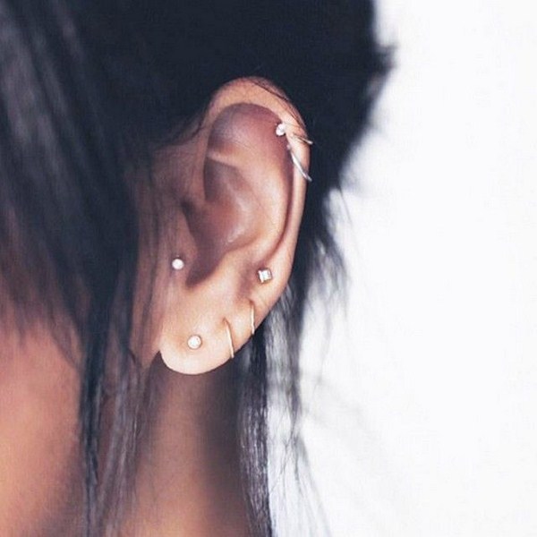 Piercings d'oreille: idées et variations de tendance sur des piercings d'oreille