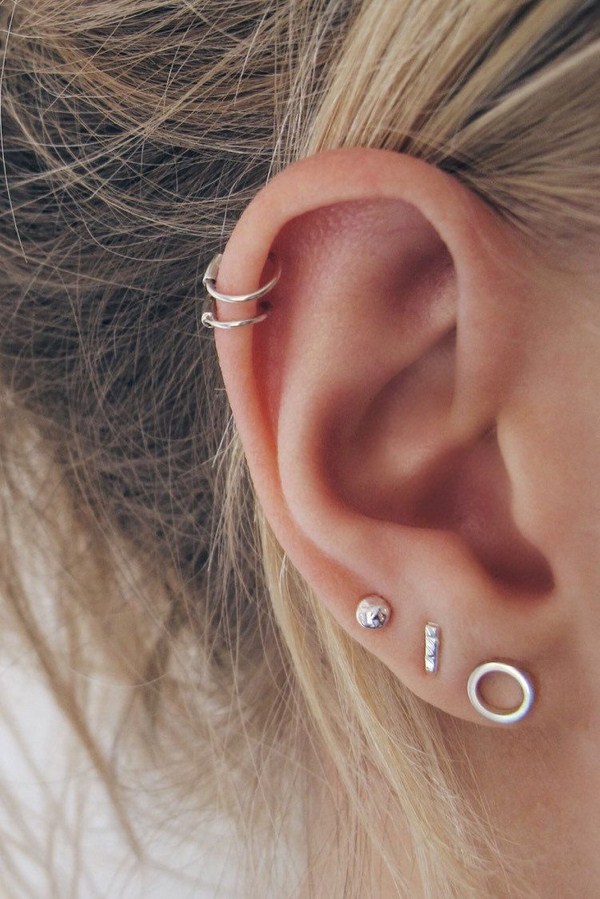 Piercings d'oreille: idées et variations de tendance sur des piercings d'oreille