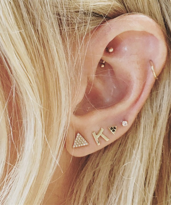 Piercings d'oreille: idées et variations de tendance sur des piercings d'oreille