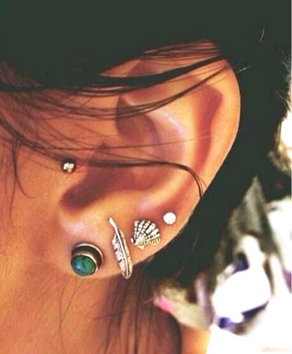 Piercings d'oreille: idées et variations de tendance sur des piercings d'oreille