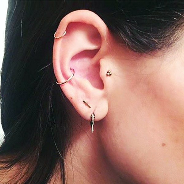 Piercings d'oreille: idées et variations de tendance sur des piercings d'oreille