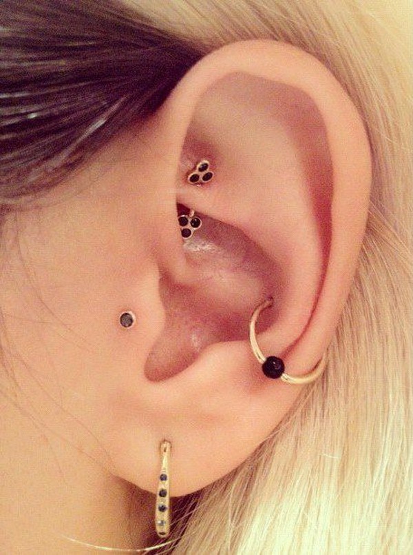 Piercings d'oreille: idées et variations de tendance sur des piercings d'oreille